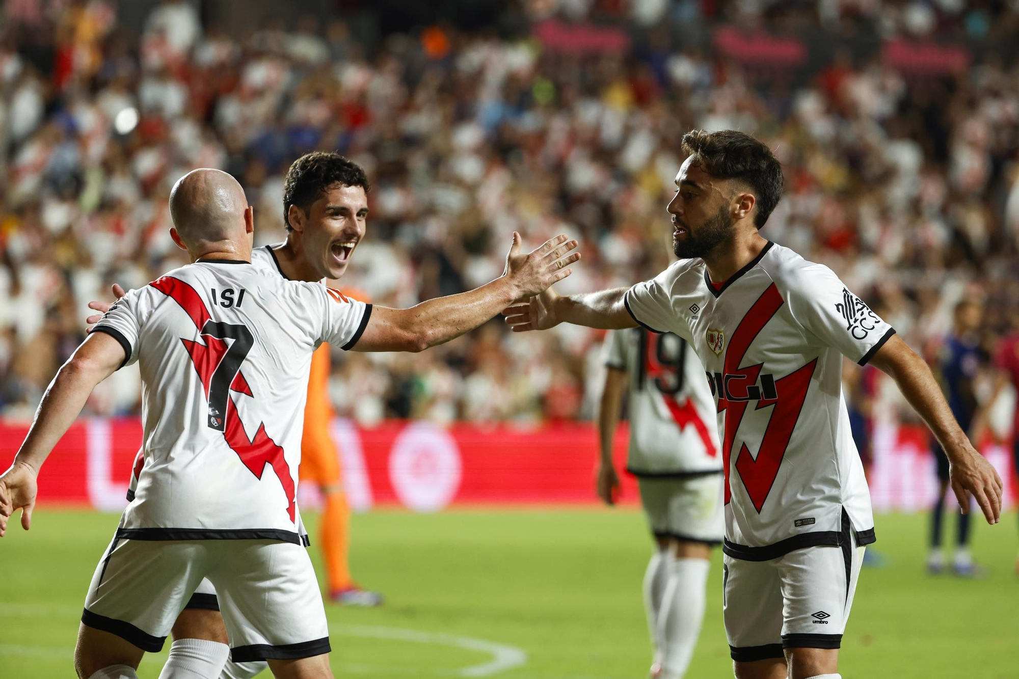 El Rayo Vallecano - Barça, en fotos
