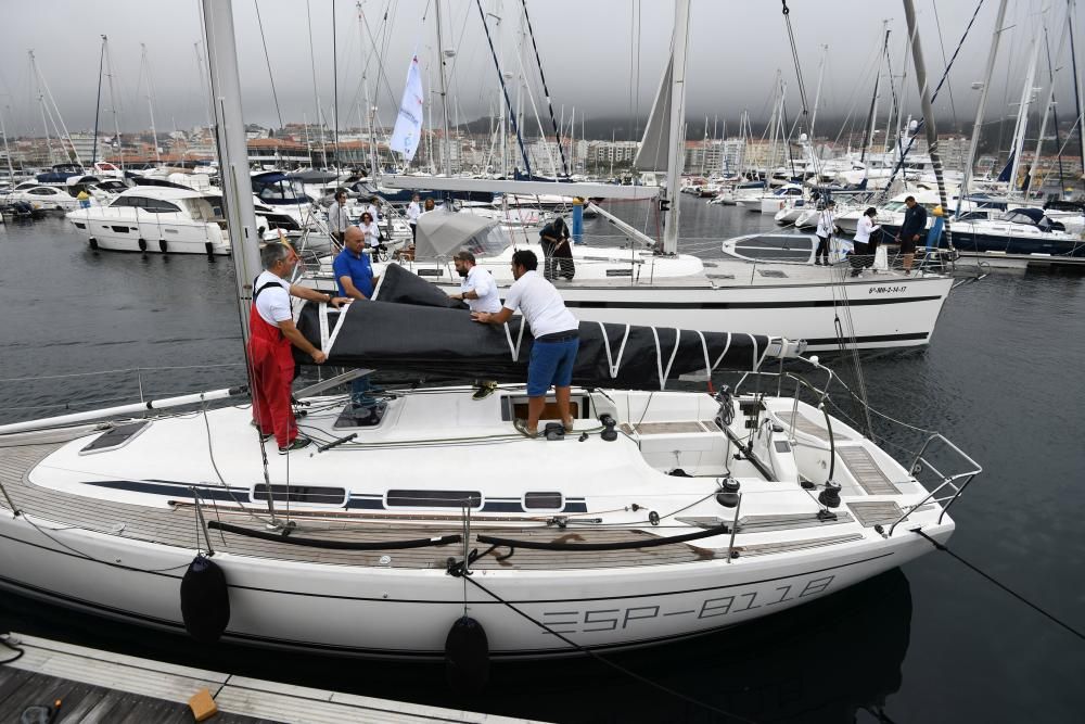 Sanxenxo se prepara para la reaparición del rey Juan Carlos en su regata