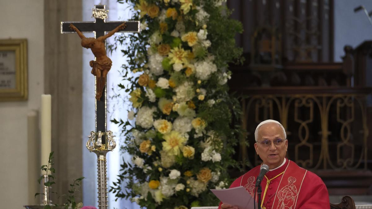 El papa, en Las Palmas de Gran Canaria y la catedral de Santa Ana