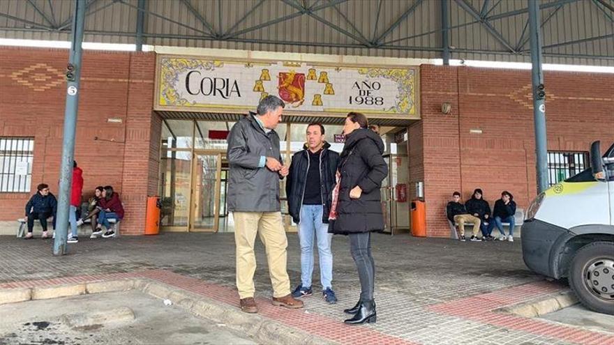 El Ayuntamiento de Coria urge una solución para la estación de autobuses