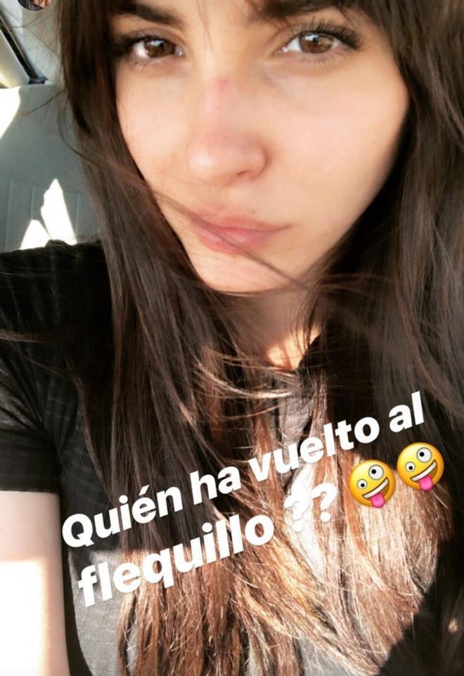 Andrea Duro ha vuelto al flequillo