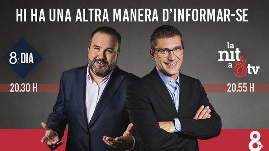 8tv cancel·larà els programes informatius a partir del 21 de desembre