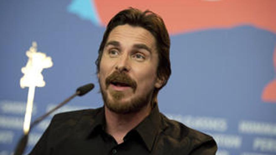 El actor Christian Bale,
