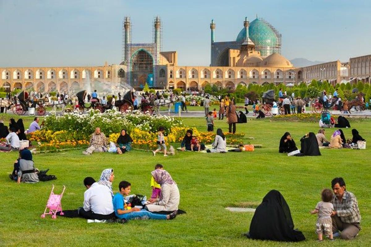 Plaza Naqsh-e Jahan en Isfahán