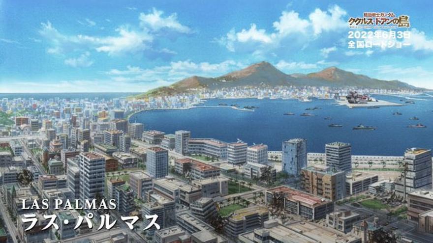 Las Palmas de Gran Canaria, protagonista de un anime