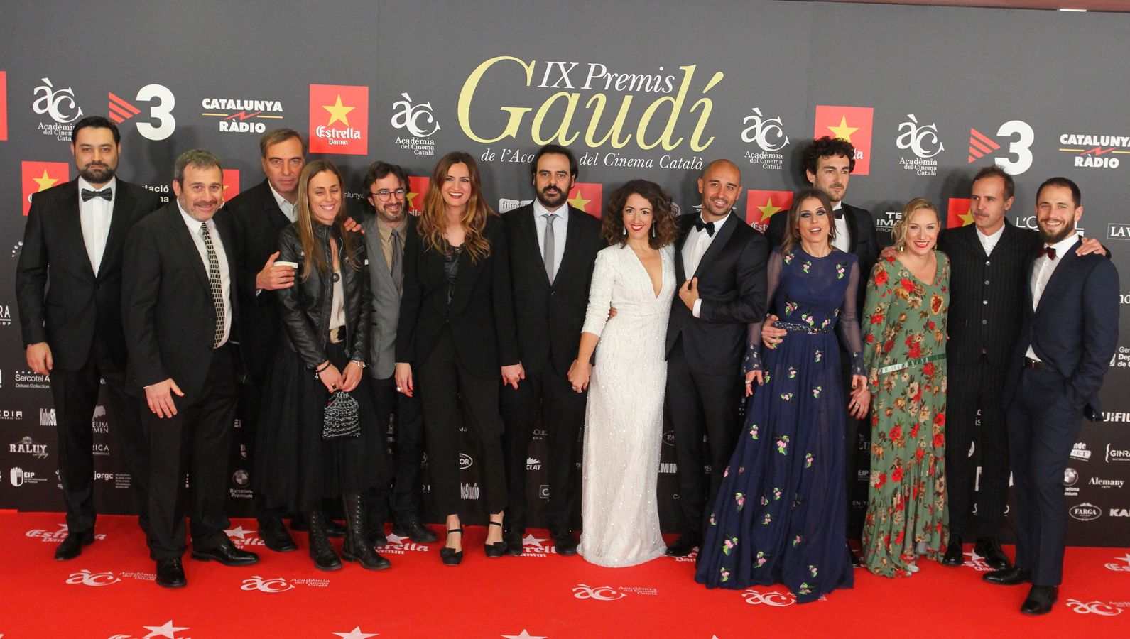 Premios Gaudí 2017: el equipo de 'El rei Borni'