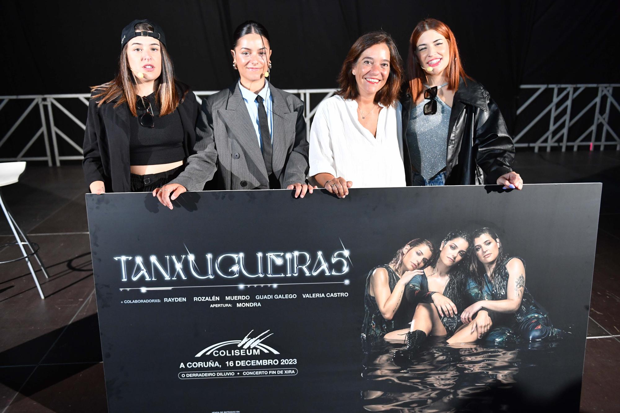 Las Tanxugueiras eligen A Coruña para 'O Derradeiro Diluvio', último concierto de su gira