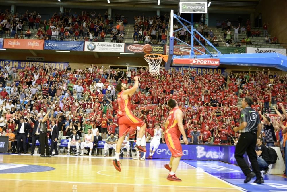 Baloncesto: UCAM Murcia - Real Madrid (Playoff)