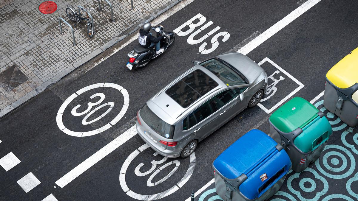 Barcelona, la ciutat dels vuit límits de velocitat