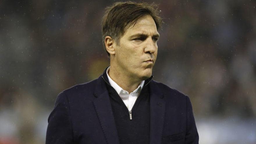 Eduardo Berizzo, entrenador del Celta // RICARDO GROBAS