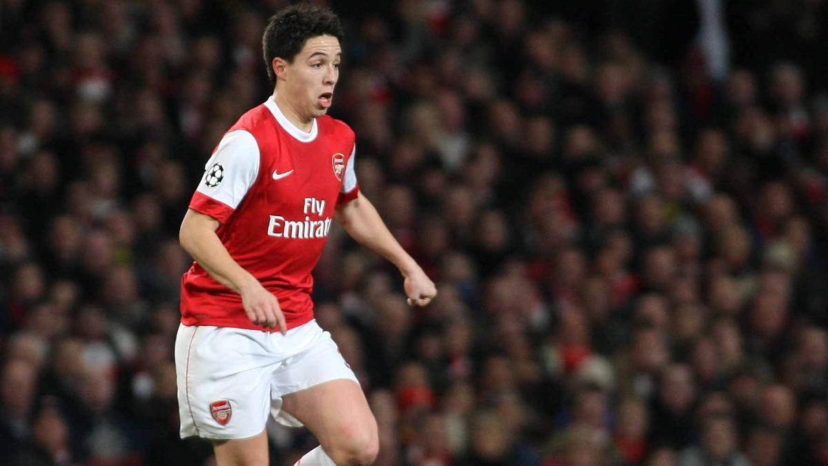 Samir Nasri, en su etapa en el Arsenal