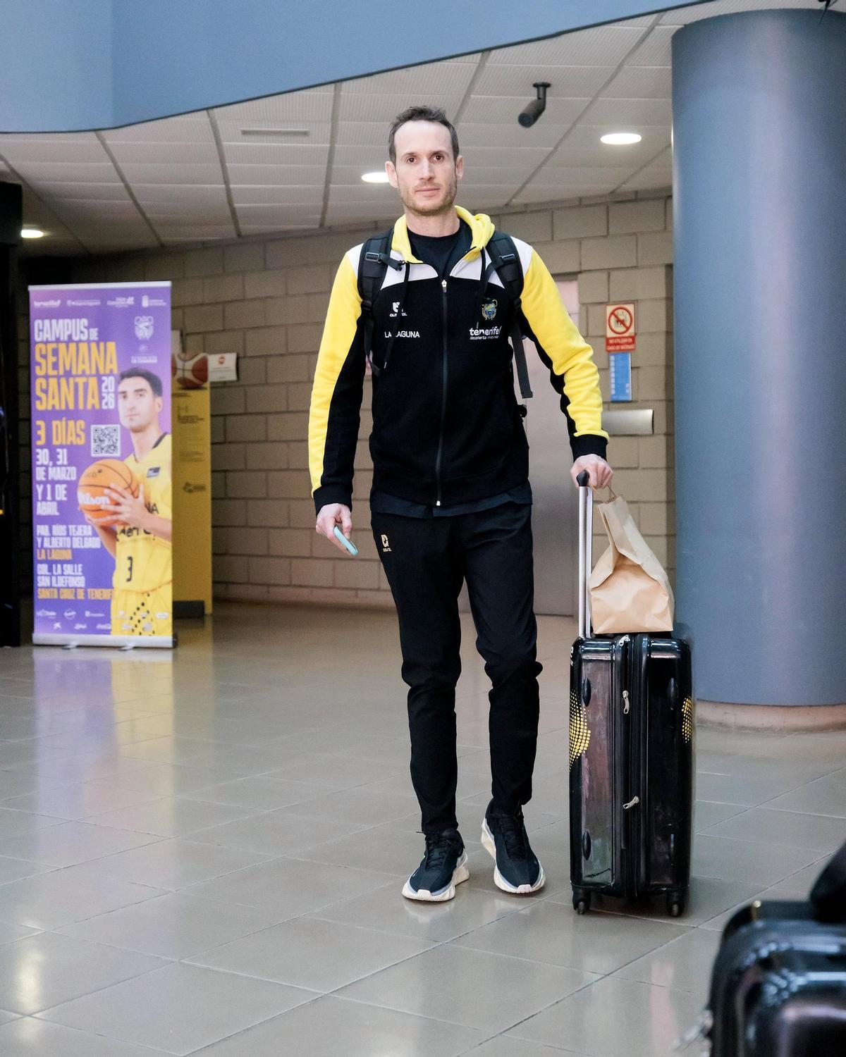 Marcelinho Huertas, antes de viajar a Barcelona.