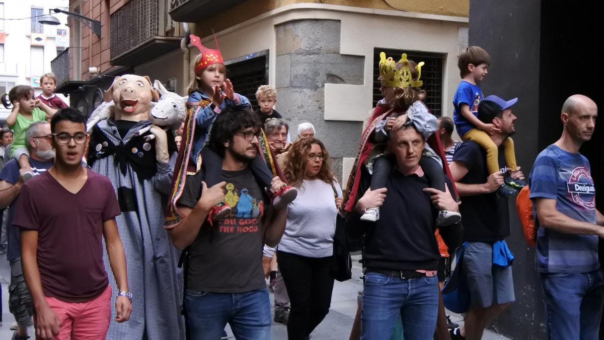 Ball dels gegants de Sant Cristòfor i Masbernat