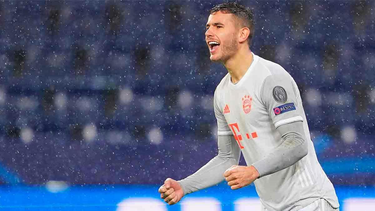 Lucas Hernández se unió a la fiesta del Bayern ante el Salzburgo