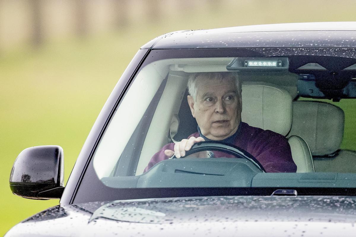 El expríncipe Andrés de Inglaterra, en una fotografía de archivo