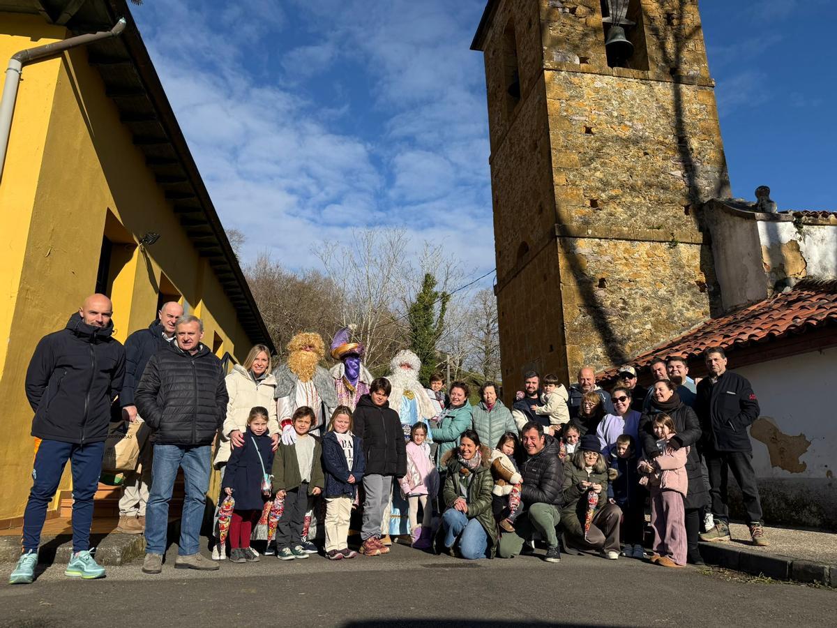 Los Reyes Magos en San Juan de Parres.