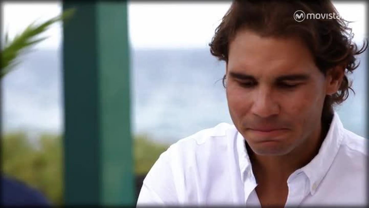Entrevista amb Rafa Nadal, al programa ’Informe Robinson’.