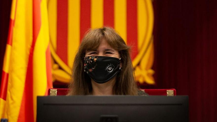 La presidenta del Parlament, Laura Borràs | ARXIU/EP