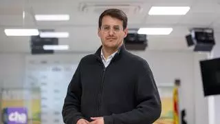 Jorge Pueyo, candidato de CHA: "Somos como el Real Zaragoza, llevábamos 23 años sin ganar nada"