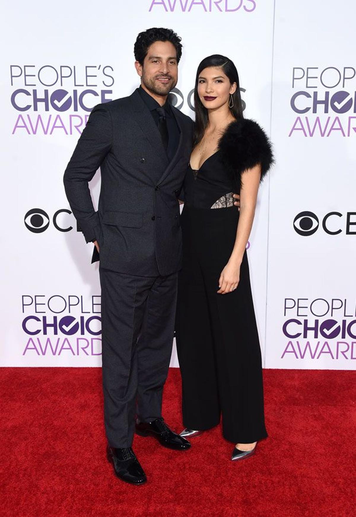 People's Choice Awards 2017: Adam Rodriguez y Grace Gail
