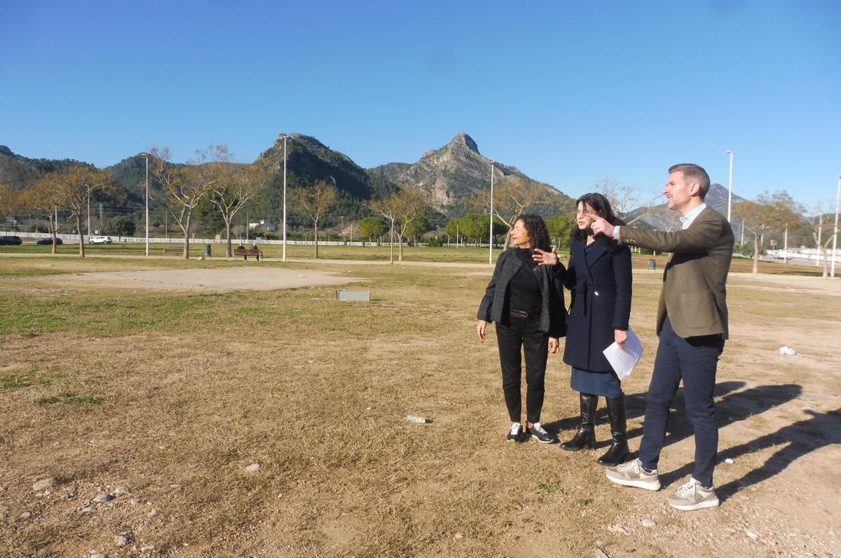 Visita de la directora general de FP a Gandia el pasado 15 de enero.