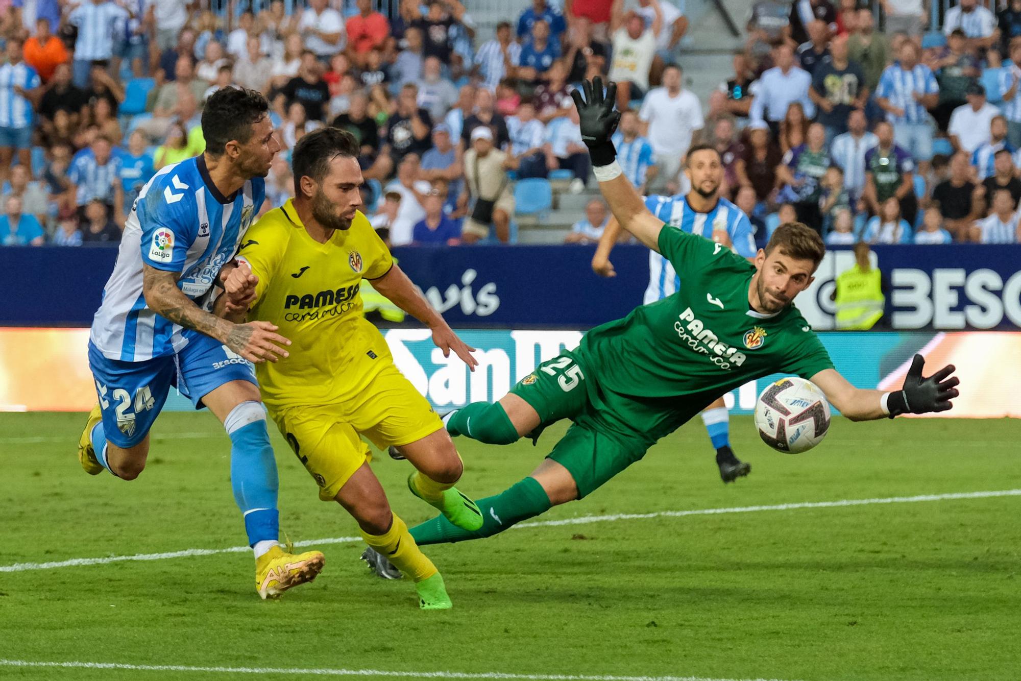 Liga SmartBank 2022-2023 I Málaga CF - Villarreal