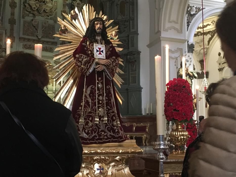 Málaga venera al Cristo de Medinaceli