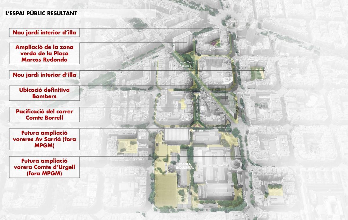 Aprobada la ubicación definitiva del nuevo parque de bomberos del Eixample