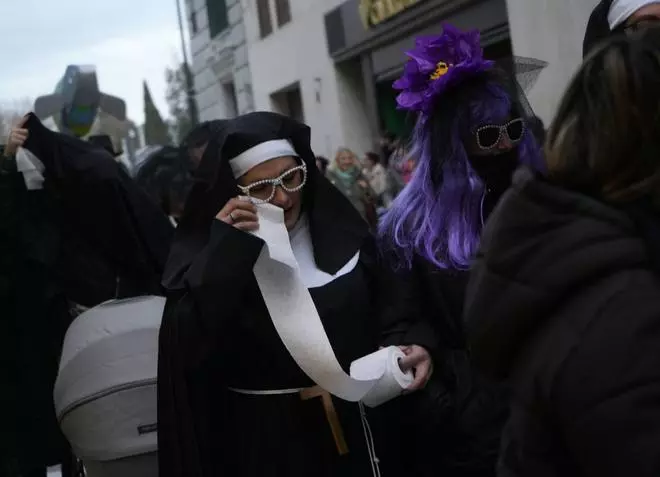 Lágrimas y lamentos en el último día de fiesta