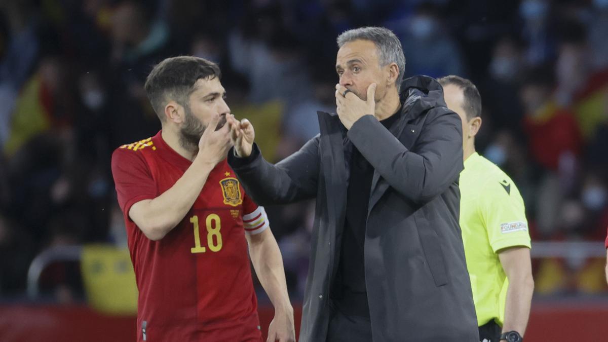 Alba y Luis Enrique volverán a coincidir en la selección