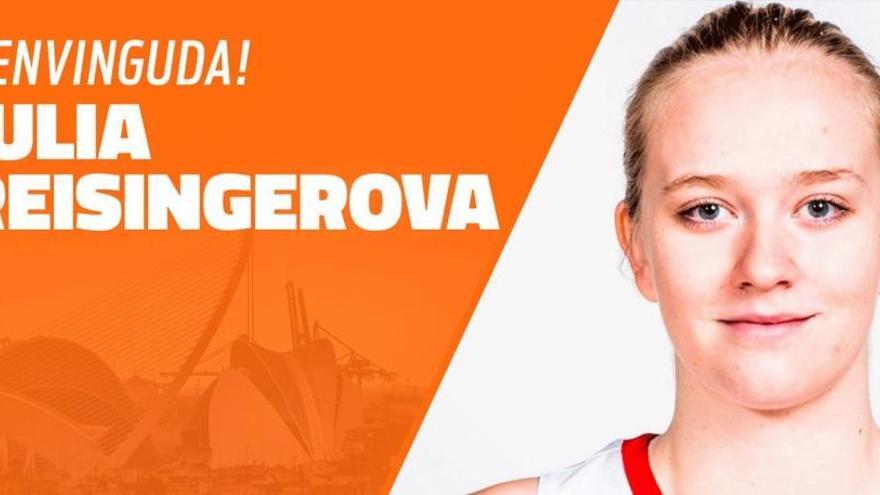 El nuevo fichaje Julia Reisingerova | València Basket