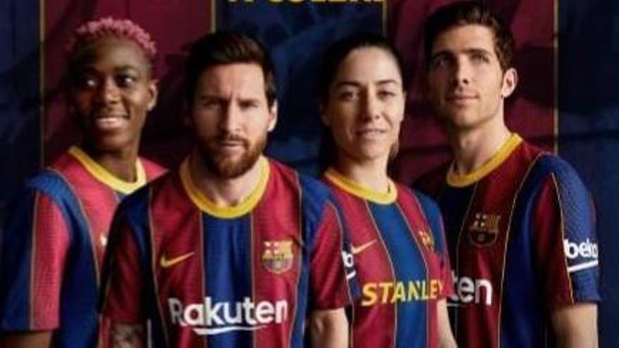 Noves samarretes del FC Barcelona
