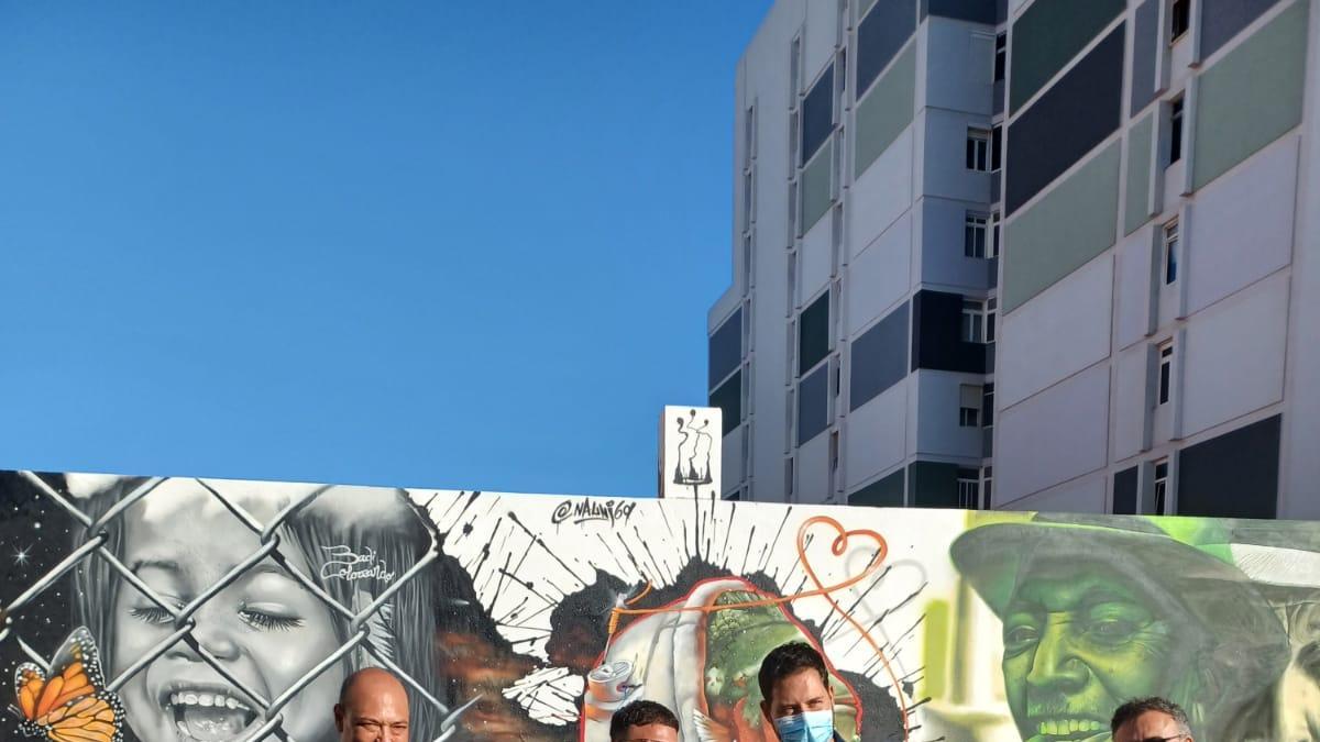 Las Palmas de Gran Canaria se convierte en la capital nacional del graffiti  - La Provincia