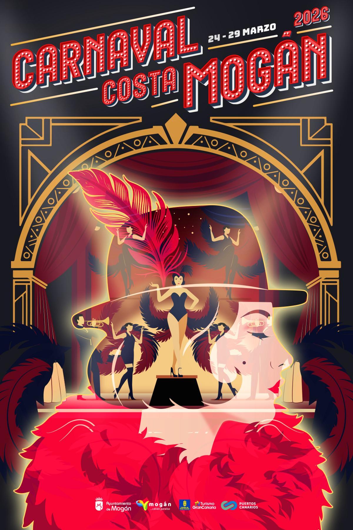 Cartel Carnaval Costa Mogán 2026