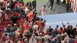 El gesto de Bellingham que se ha hecho viral tras el derbi y que aplauden muchos atléticos