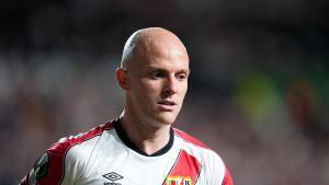 Isi Palazon of Rayo Vallecano looks on during the UEFA Conference League 2025/26 Semi Final First Leg match between Rayo Vallecano and RC Strasbourg Alsace at Estadio de Vallecas on April 30, 2026, in Madrid, Spain. AFP7 30/04/2026 ONLY FOR USE IN SPAIN. Dennis Agyeman / AFP7 / Europa Press;2026;SOCCER;SPAIN;SPORT;ZSOCCER;ZSPORT;Rayo Vallecano v RC Strasbourg Alsace - UEFA Conference League 2025/26 Semi Final First Leg;