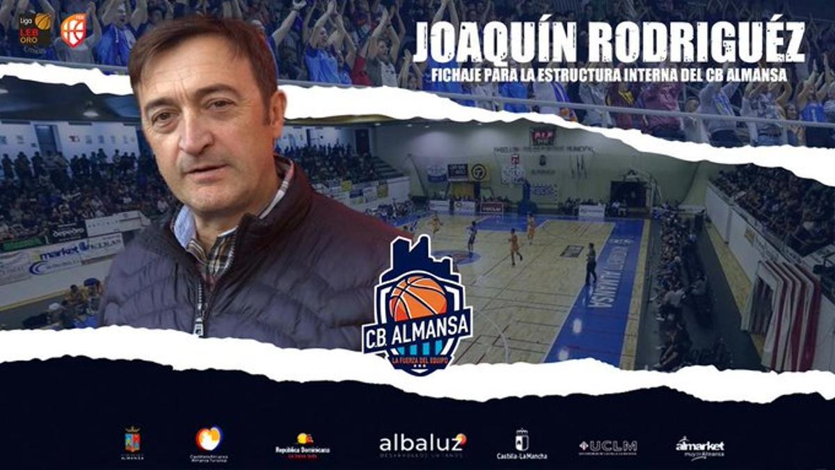 Joaquín Rodríguez llega al CB Almansa de la LEB Oro.