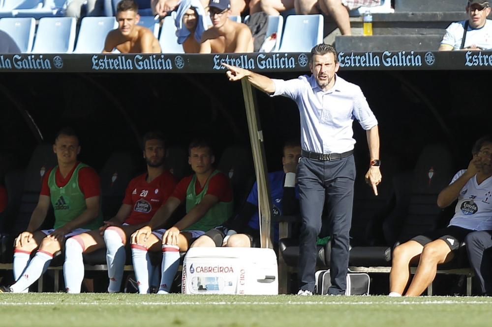 Las mejores imágenes del duelo entre el Celta y la Real Sociedad en el primer partido de Liga en Balaídos.