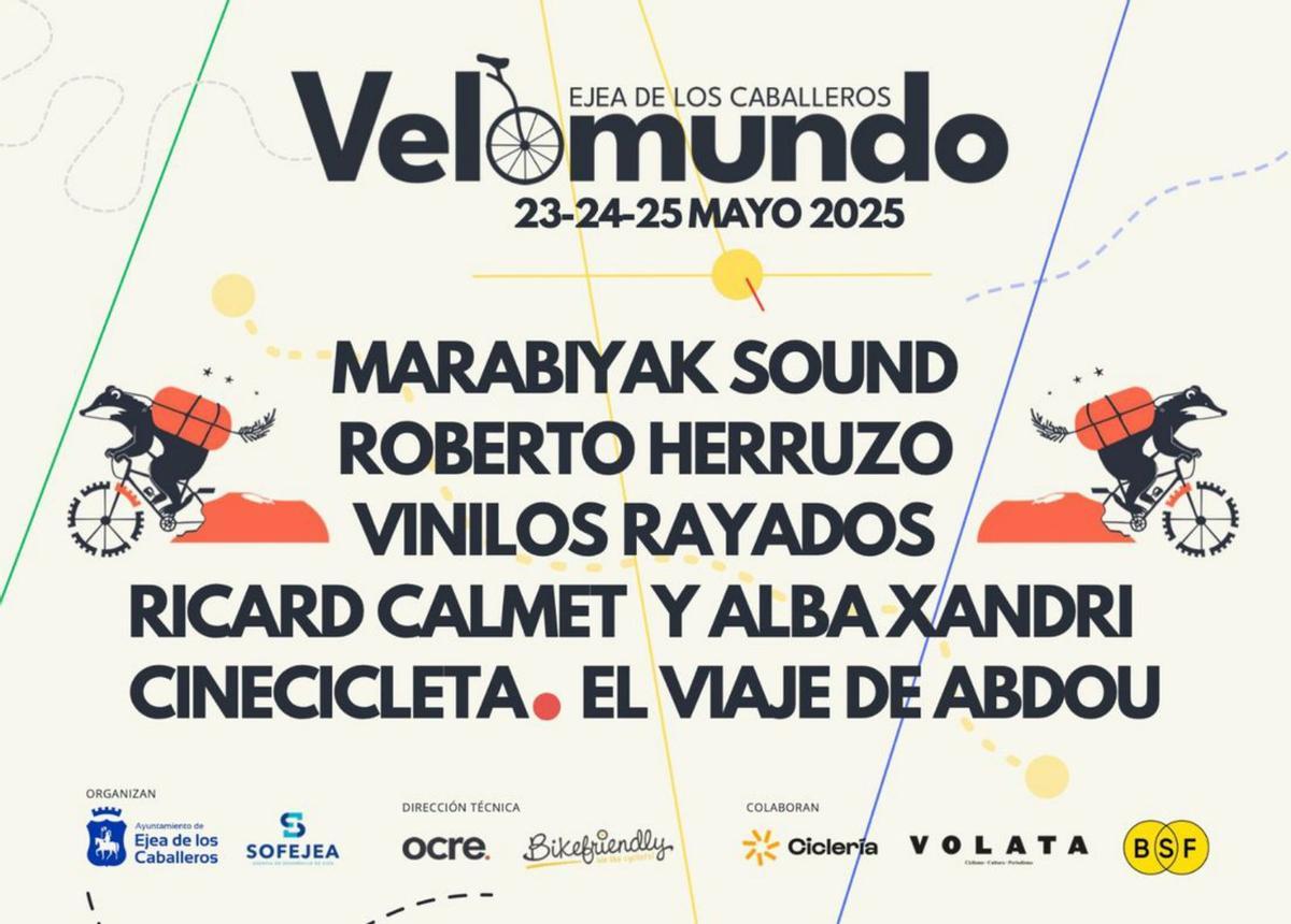 Velomundo convertirá Ejea en un escaparate de arte y cultura ciclista