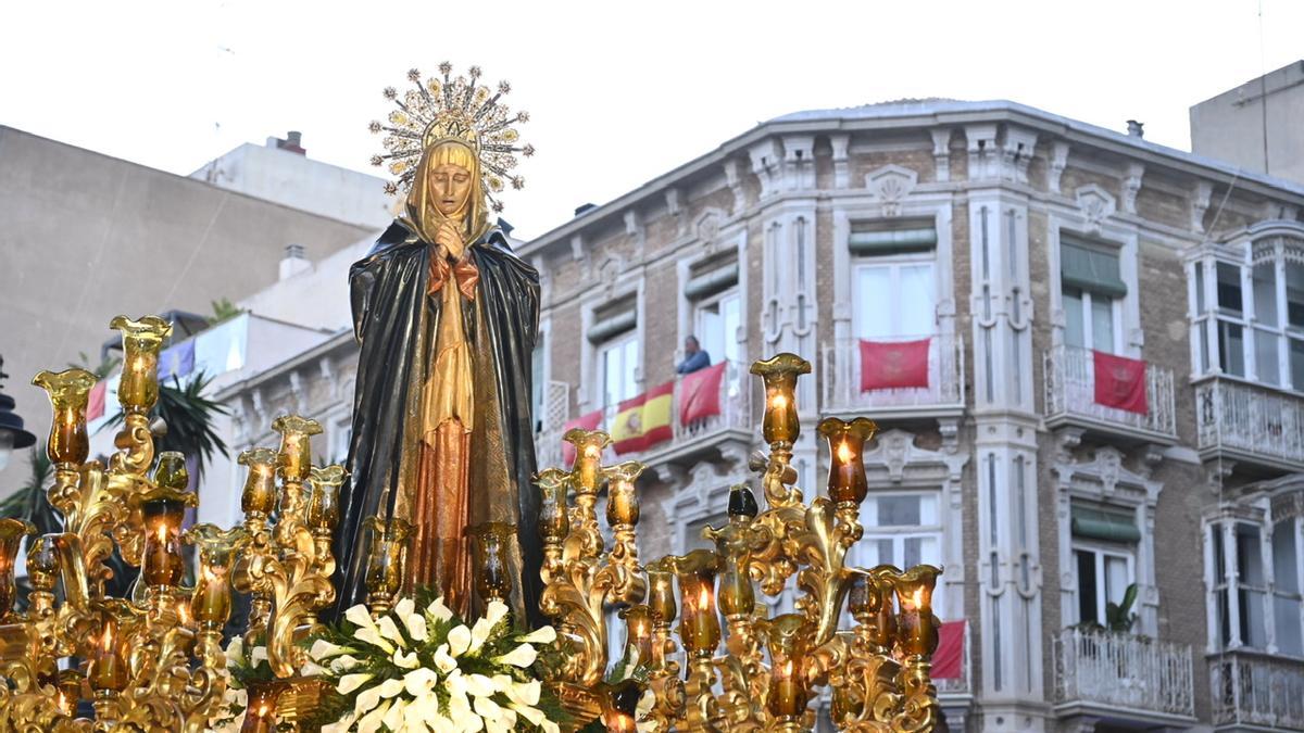 Las imágenes de la procesión de la Vera Cruz en Cartagena