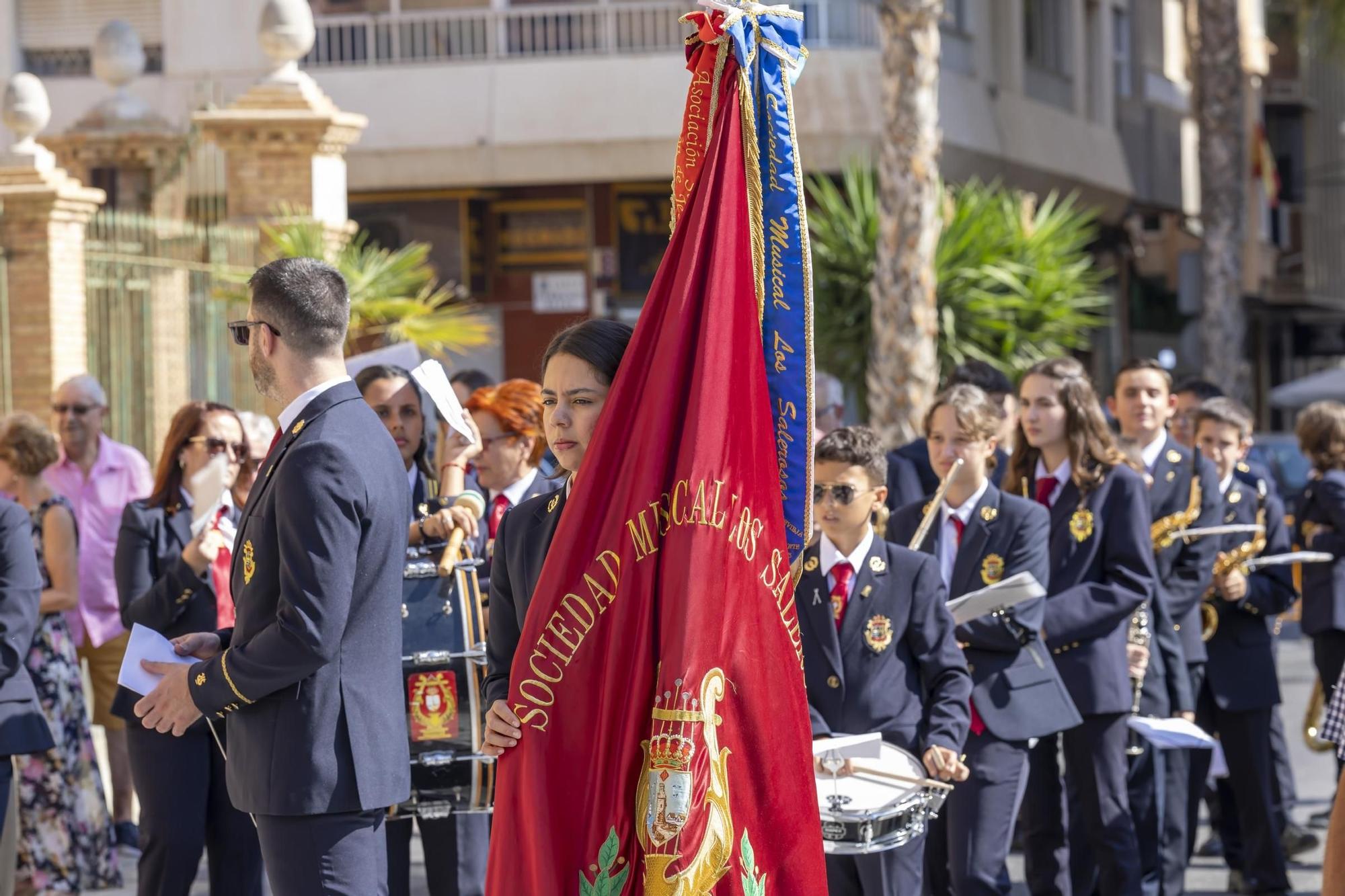 Misa en honor a la patrona la Virgen del Pilar y acto castrense por la Fiesta Nacional de la Guardia Civil de Torrevieja