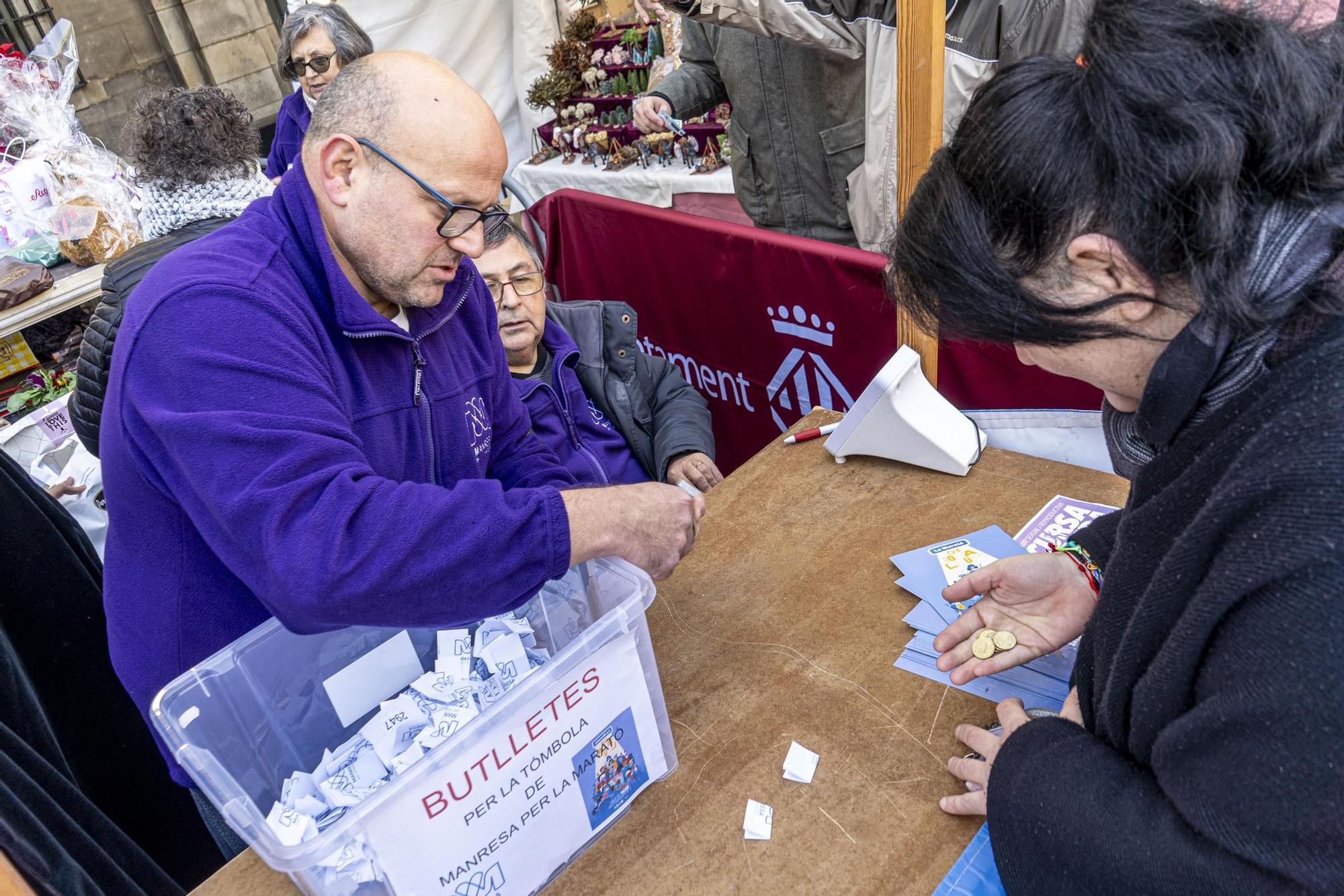 La fira de Santa Llucía de Manresa 2023, en imatges