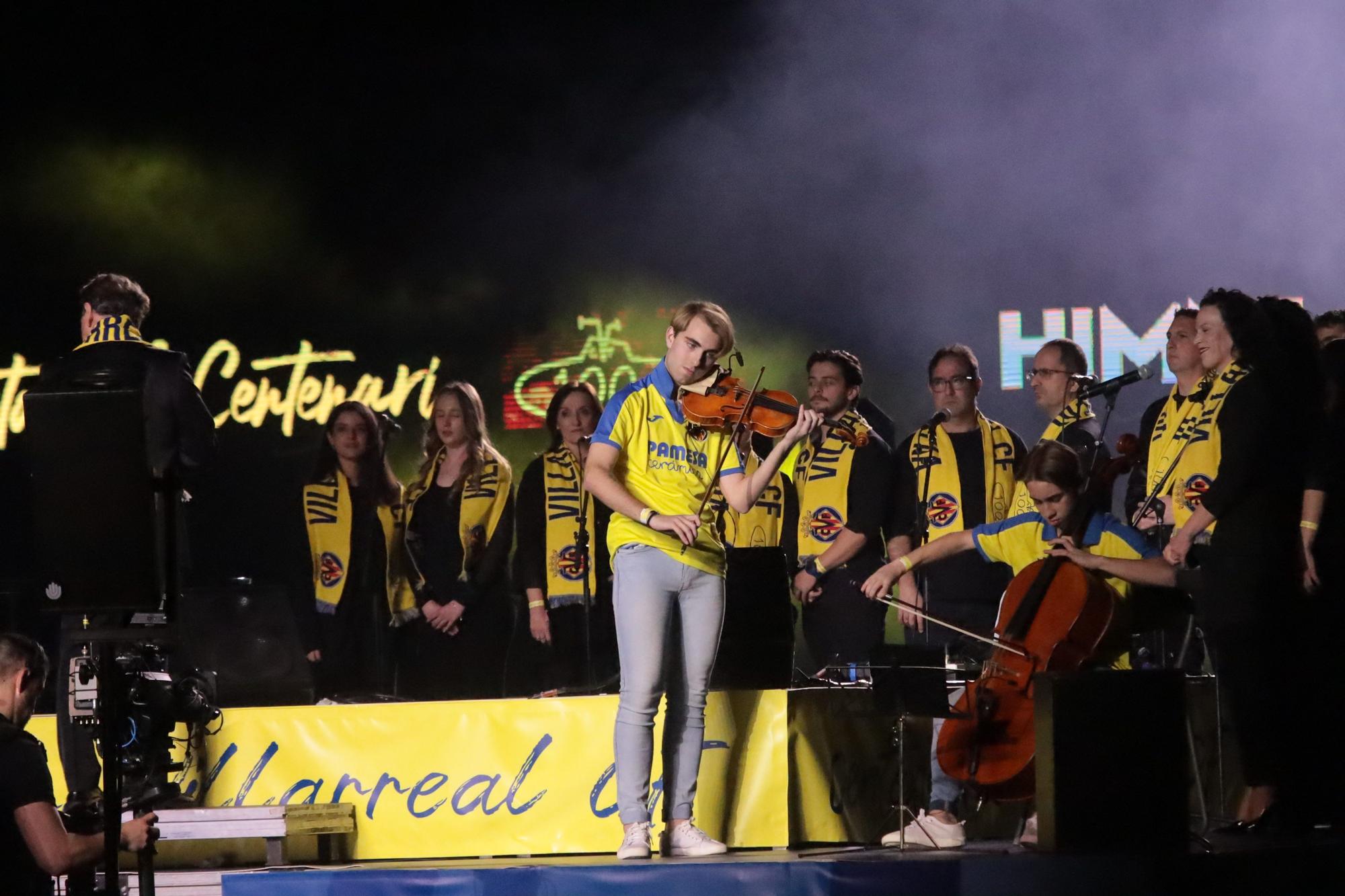 Las mejores imágenes de la fiesta del Centenario del Villarreal