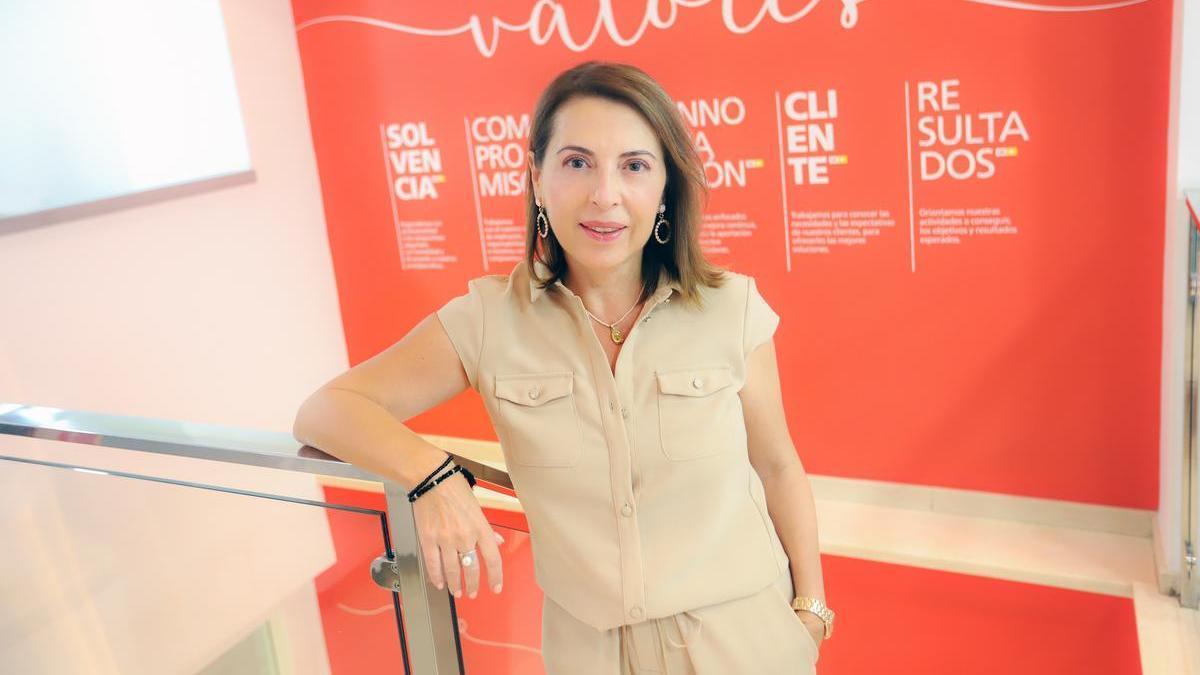 La presidenta de TM Grupo Inmobiliario, Ángeles Serna.