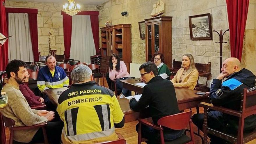 Padrón ‘diseña’ un plan contrarreloj para arreglar los daños de las tormentas