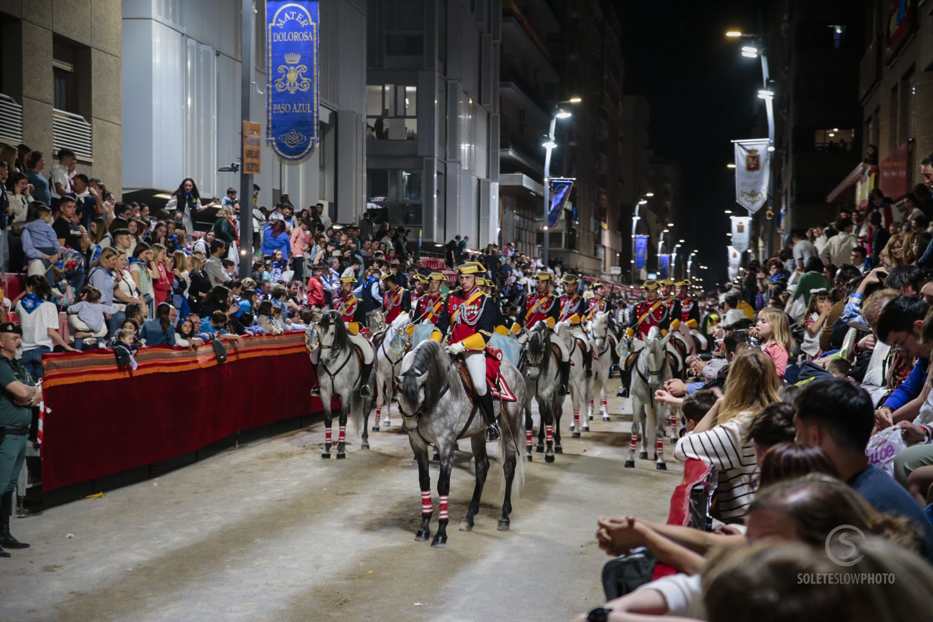 Procesión Viernes de Dolores en Lorca