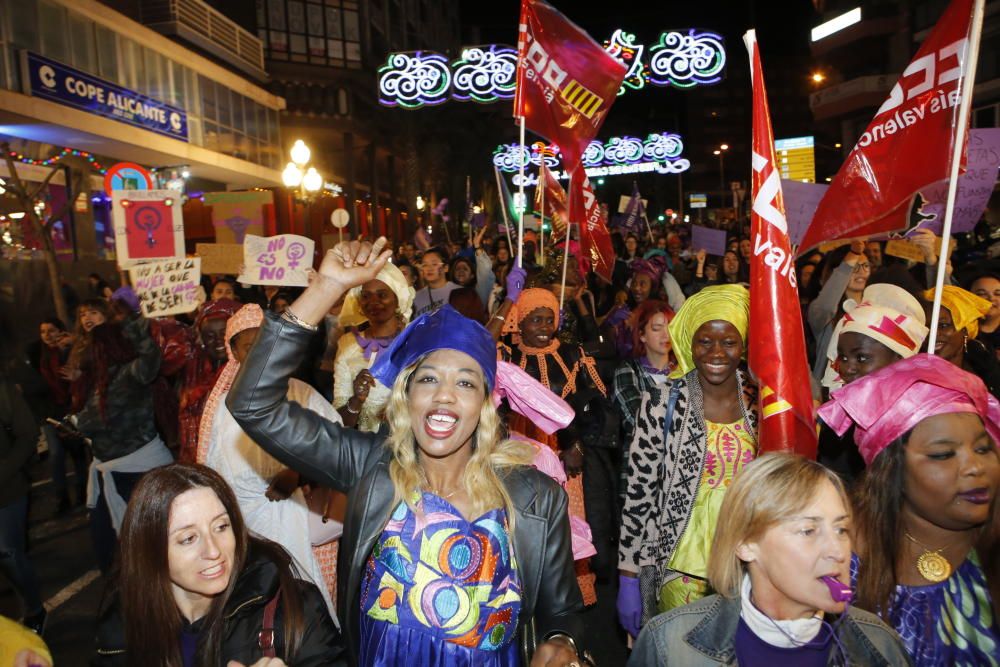 Manifestación del 8M en Alicante