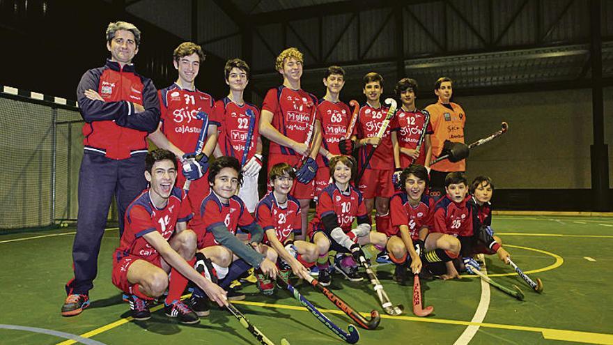 Equipo juvenil masculino.