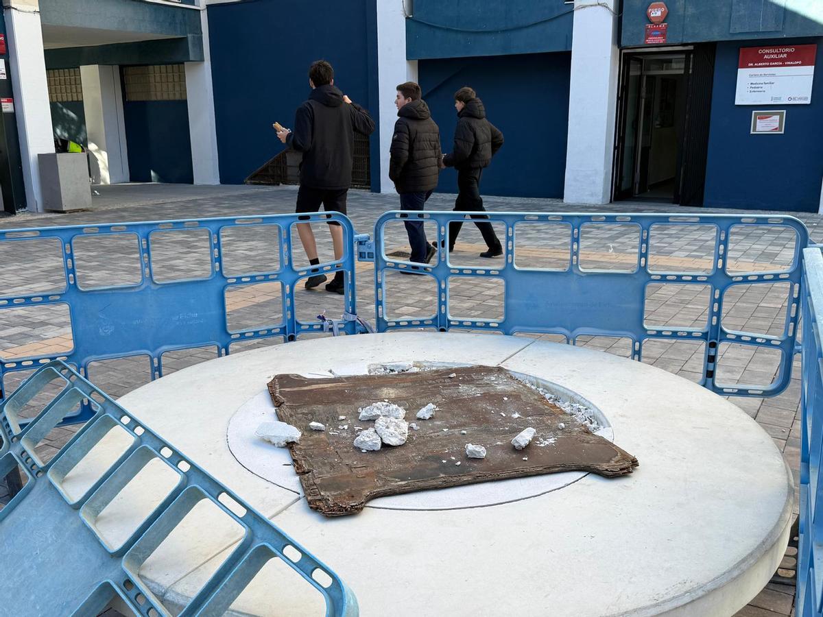 Los trabajos iniciados cuatro meses después de recepcionar la obra en Elche corren a cargo de la empresa