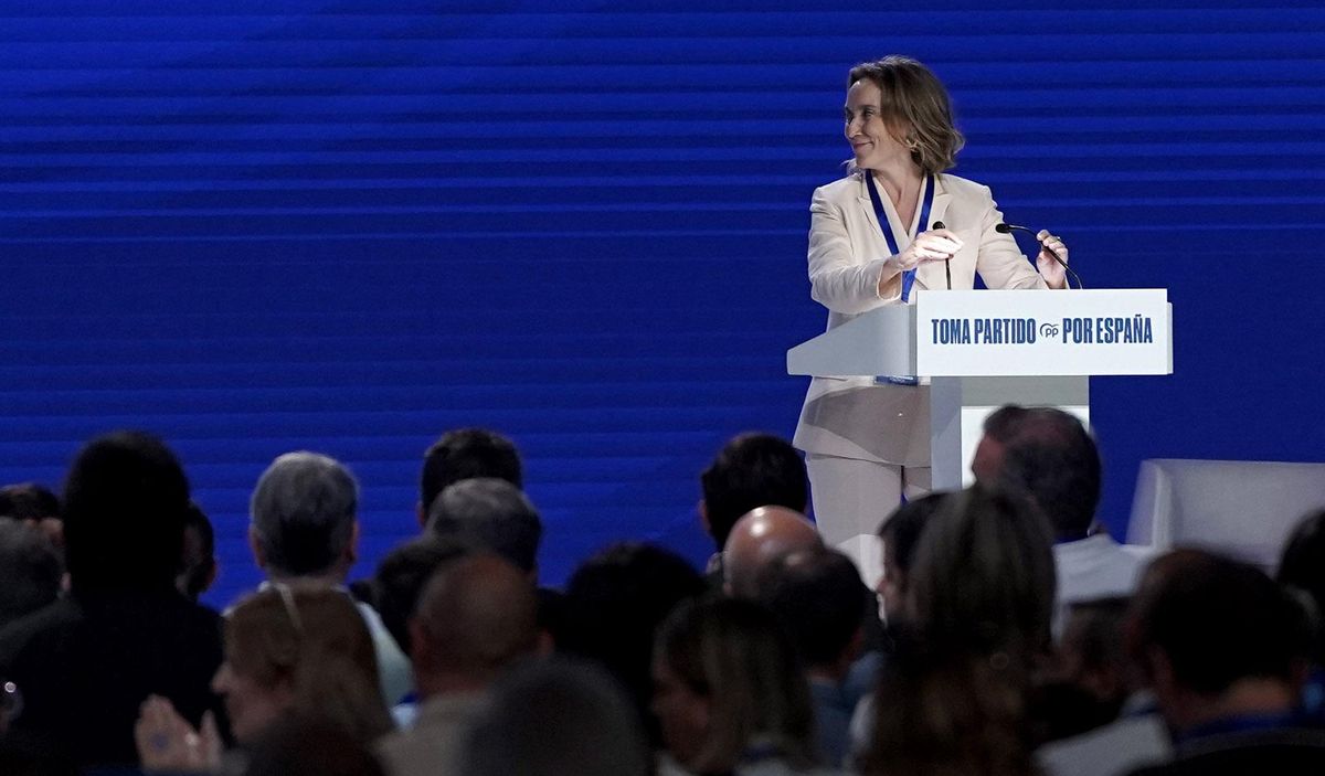 Cuca Gamarra. Congreso Nacional del Partido Popular.